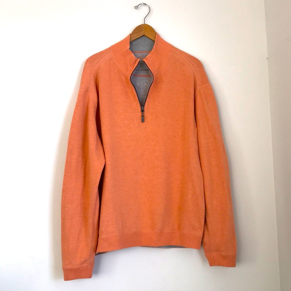 Tommy Bahama 1/4 zip men’s sweater pullover